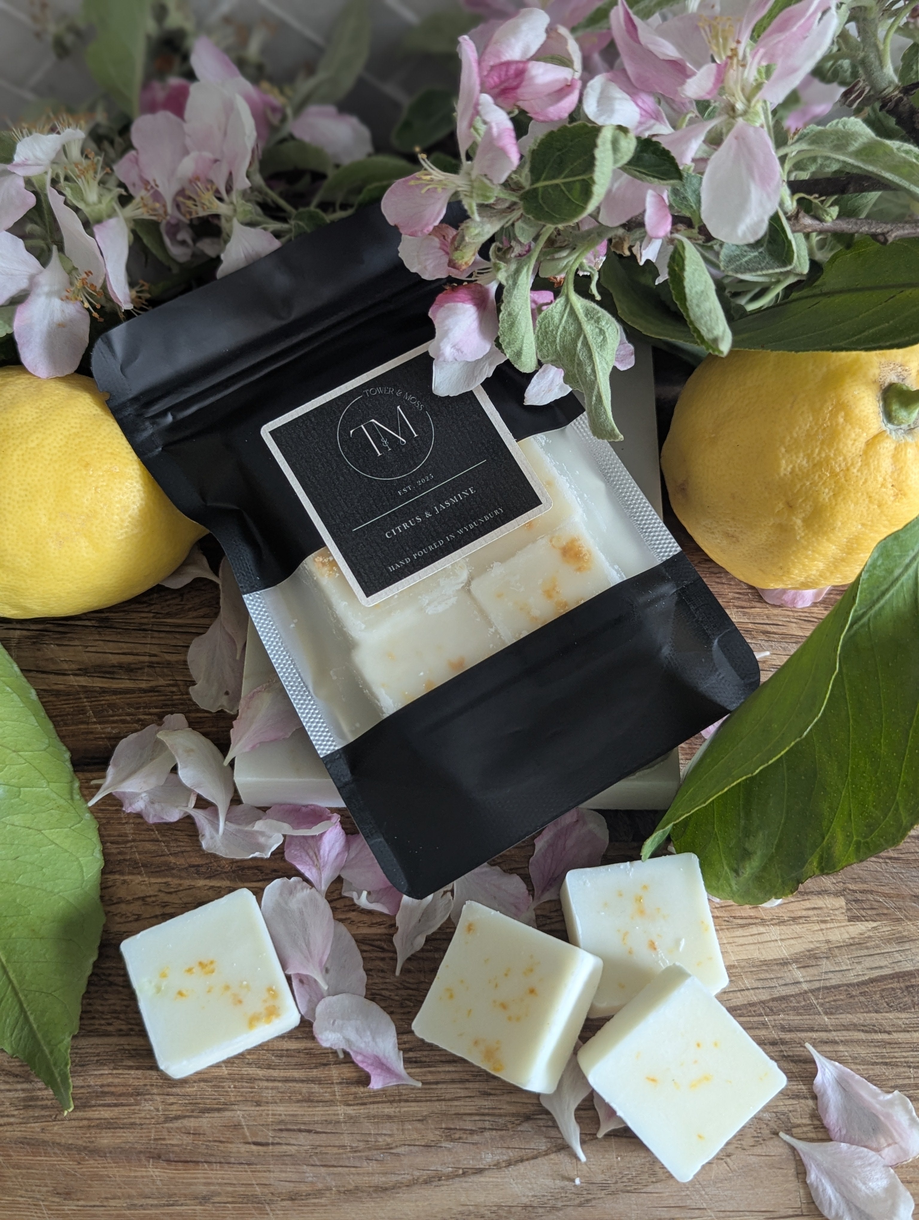 Citrus & Jasmine Wax Melts – Tower & Moss