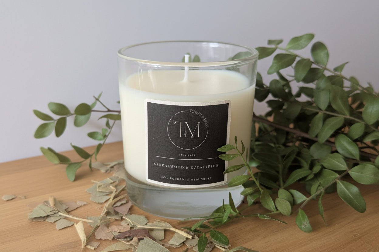 Sandalwood & Eucalyptus Candle 300ml