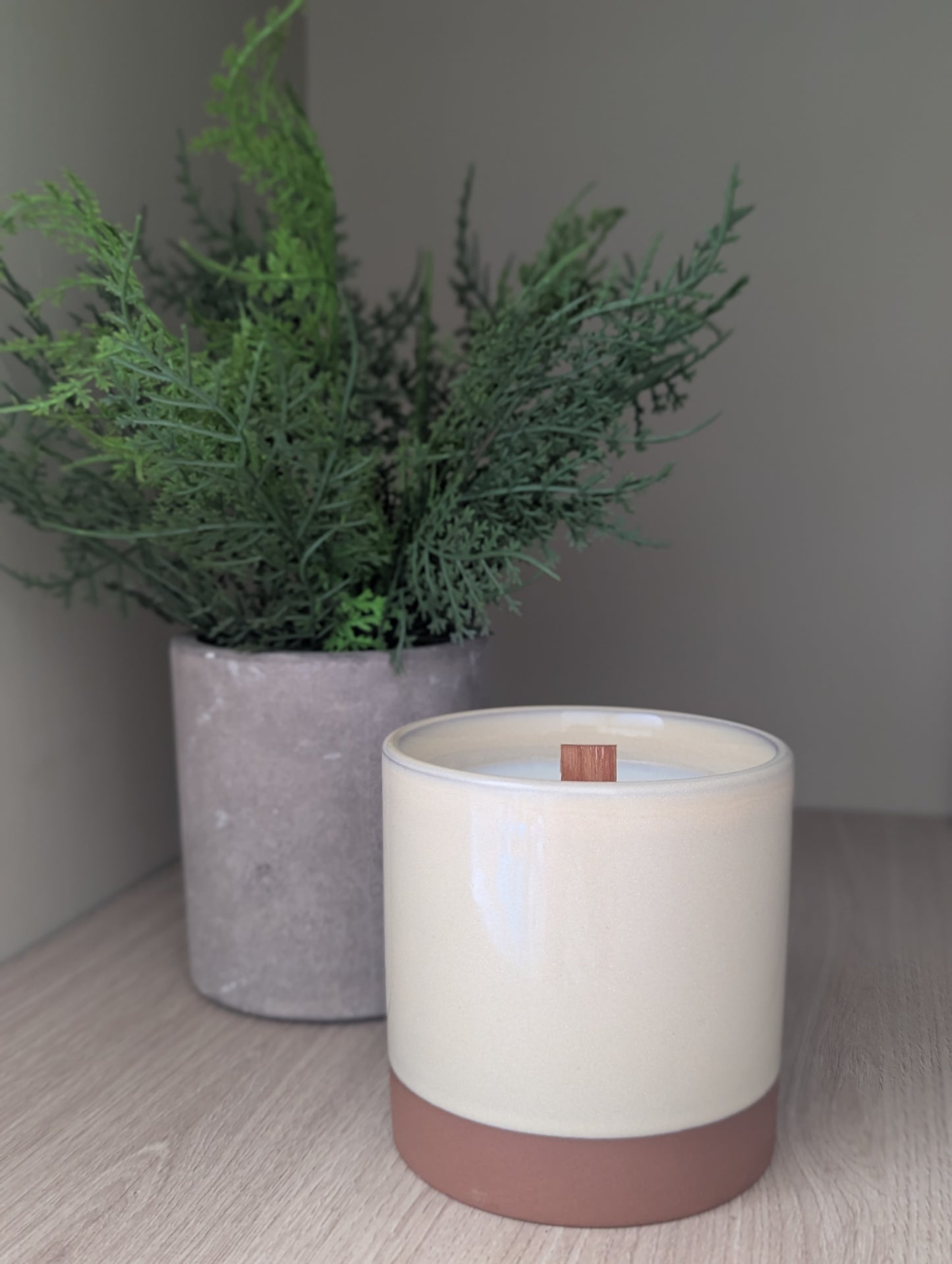 Alfresco Candle - Ceramic & Terracotta