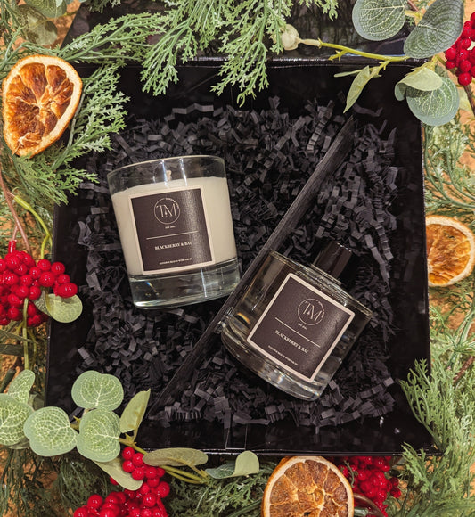 Candle & Reed Diffuser Gift Set