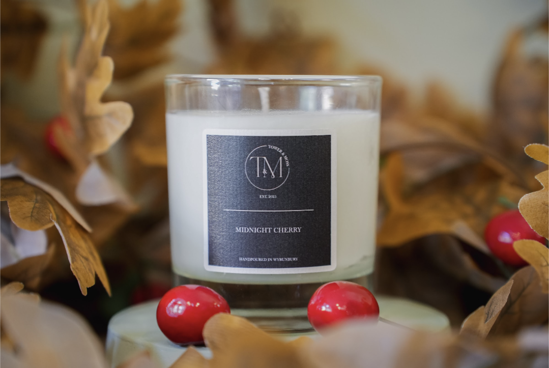 Midnight Cherry Candle 200ml